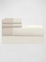 Home Treasures Celeste Cotton Sheet Set In Fawn