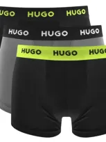 Hugo 3 Pack Trunks In Black