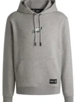 Hugo Boss Boss X Nfl Interlock Hoodie With Special Branding In Eagles