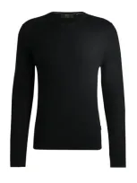 Hugo Boss Cashmere Sweater In Black