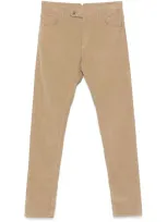 Incotex Corduroy Trousers In Neutrals