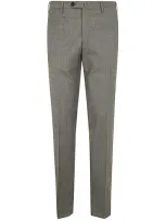 Incotex Men's Cashco Corduroy Trousers In 915grigio Medio