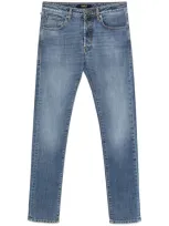 Incotex Slim-cut Jeans In Blue