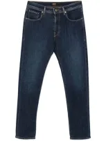 Incotex Tapered Jeans In Blue