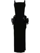 Isabel Sanchis Sleeveless Cleveland Gown In Schwarz