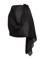 Issey Miyake Basics Madame-t Stole In Black