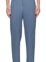 Issey Miyake Compleat Trousers In Blue