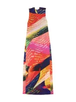 Issey Miyake Pleats Please By  Voyager Dress In Multi