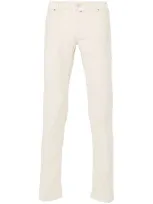 Jacob Cohen Nick Trousers In White