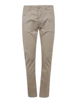 Jacob Cohen Straight Leg Jeans In Brown