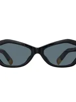 Jacquemus Sunglasses In Black