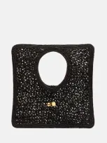 Jacquemus Le Carre Spiaggia Handbag In Black