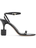 Jacquemus 90mm Les Sandales Bisou Sandals In Black