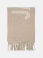 Jacquemus Scarf In Beige