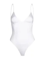 Jacquemus The Spallina Bodysuit In White