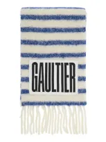 Jean Paul Gaultier Sciarpa A Righe The Marinière In Misto Alpaca In Multicolor