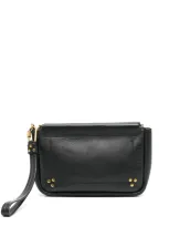 Jérôme Dreyfuss Stud-embellished Clutch Bag In Noir Brass