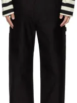 Junya Watanabe Black Carhartt Work In Progress Edition Trousers