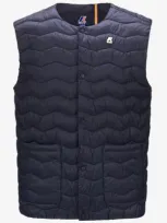 K-way Valty Quilted Warm In Blue