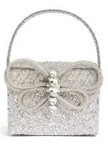 L'alingi Embellished Ella Box Bag In Metallic