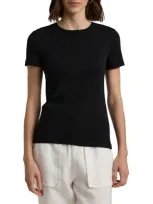 Lauren Ralph Lauren Cotton Blend T-shirt In Polo Black