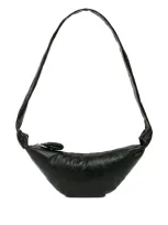 Lemaire Small Croissant Bag In Bk991 Asphalt