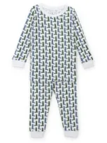 Lila And Hayes Kids'  Grayson Boys' Pajama Pant Set In Cowboy Boots