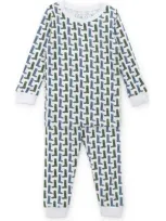 Lila And Hayes Babies'  Grayson Boys' Pajama Pant Set In Cowboy Boots