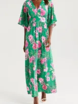 Lilly Pulitzer ® Roselle Maxi Dress In Green Multi