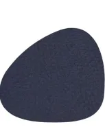 Linddna Curve Coaster In Navy