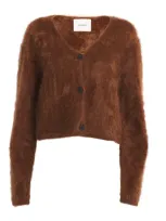 Lisa Yang Cashmere Filippa Cardigan In Brown