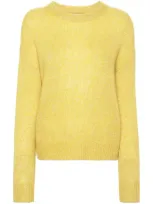 Lisa Yang Lova Cashmere Sweater In Yellow