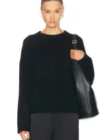 Loulou Studio Ropo Sweater In Black