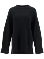 Loulou Studio Safi Wool And Cashmere Pullover In Black