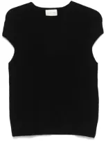 Loulou Studio Sleeveless Sweater Clothing In Black