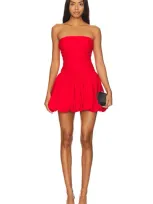 Lovers & Friends Abigail Mini Dress In Red