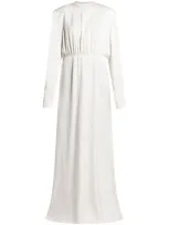 Magda Butrym Long-sleeve Dress In White