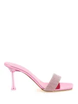 Magda Butrym Crystal Mules 80 In Pink