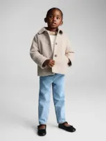 Mango Kids' Manteau In Neutral