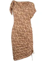 Marant Etoile Jeffy Dress In Yellow