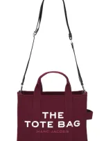 Marc Jacobs Tote-bag Canvas Medium In Burgundy