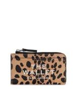 Marc Jacobs The Cheetah Printed Top Zip Multi Wallet