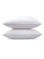 Matouk Libero Firm European Pillow, 27"sq. In White