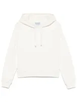 Mc2 Saint Barth Mindy Hoodie In White