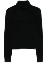 Michael Kors Merino Sweater In Black