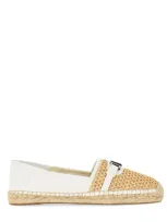 Michael Michael Kors Slip-on Sandal In Ivory