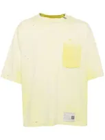 Miharayasuhiro Maison Mihara Yasuhiro T-shirts In Yellow