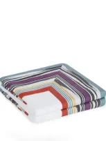 Missoni Framed Flame Oxford Pillowcase Pair In Multi