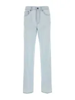 Miu Miu Light Blue Cotton Pants