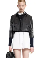 Miu Miu Woman Black Jackets